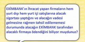 Bu Yazımızın Konusu :EXİMBANK'ın İhracatcılara Desteği verdiğini biliyor muydunuz?