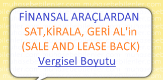 Sale And Lease Sat Kirala Geri Al Vergisel Boyutu