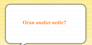 oran analizi nedir?