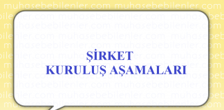 SIRKET KURULUS ASAMALARI Mehmet AKDEMIR