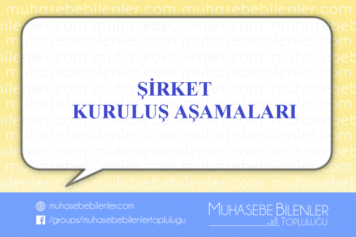 SIRKET KURULUS ASAMALARI Mehmet AKDEMIR