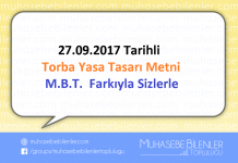 27092017 Tarihli Torba Yasa Tasari Metni