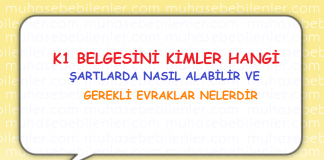 k1 belgesi