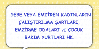 gebe ve emziren kadinlar