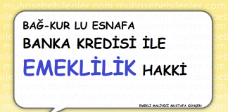 bagkurlu esnafa emeklilik