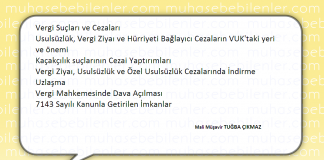 vergi suclari ve cezalari