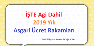 Iste Agi Dahil Her Personelin Durumuna Gore 2019 Yılı Asgari Ücret Rakamları