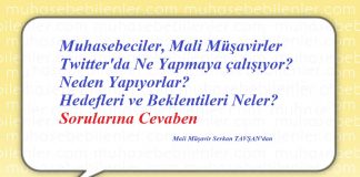 Muhasebeciler Mali Musavirler Twitterda Neyin Peşindeler işte Cevaplar