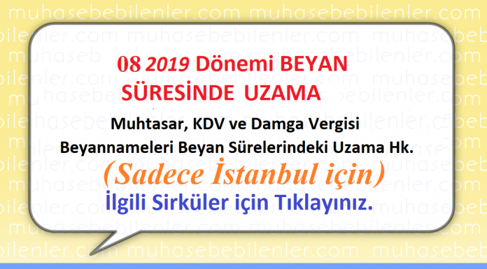 08 2019 kdv uzama Deprem Dolayısıyla Uzama Geldi