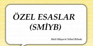 ÖZEL ESASLAR