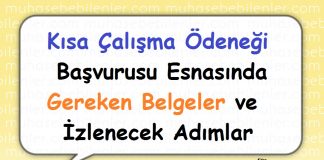 kisa calisma ödenegi basvurusunda izlenecek adimlar