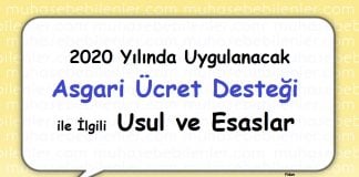 Asgari Ücret Desteği