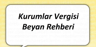 kurumlar vergisi beyan rehberi