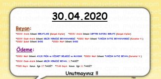 Nisan 2020 hatirlatma 2