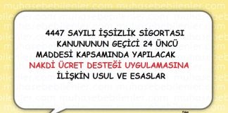 nakdi ücret destegi