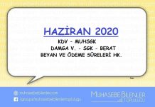 HAZİRAN 2020