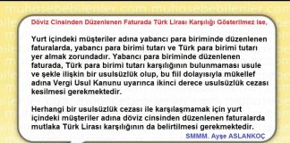 DOVIZ FT TL KARSILIGI