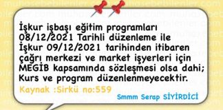 CAGRI MERKEZI ISBASI EGITIM PROGRAMLARI