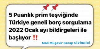 5 puanlık tesvik