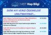 EKİM AYI SON GUN HATIRLATMALARI
