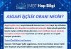 ASGARI İŞCILIK ORANI NEDIR?